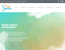 Tablet Screenshot of medstetica.com.br